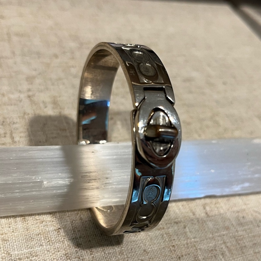 Silver Coach Bracelet